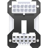 Corsair 2nd Generation 180° PCIe 5.x 12V-2x6 Power Bridge - Stil B weiß, Sense Pins außen