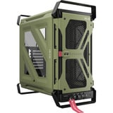 Corsair WARTHOG Airflow , Tower-Gehäuse olivgrün, Tempered Glass