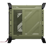 Corsair WARTHOG Airflow , Tower-Gehäuse olivgrün, Tempered Glass