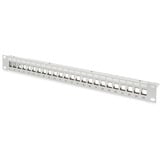 Digitus Modulares Patchpanel, 24-Port, bestückt mit 24x DN-93615 grau, 1 HE, Rack Mount, geschirmt