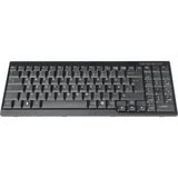 Digitus Tastatur passend für Digitus TFT-Konsolen schwarz, DE-Layout