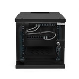 Digitus Wandgehäuse SOHO PRO - 254 mm (10") - 325x315x300 mm, IT-Schrank schwarz, 6 Höheneinheiten