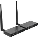 Digitus Wireless Video Extender/Splitter Set HDMI > HDMI, 100 Meter, HDMI Verlängerung schwarz, Sendeeinheit + Empfängereinheit