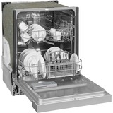 Exquisit EGSP6012-EB-030E, Spülmaschine inox, 60 cm