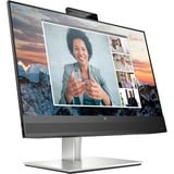 HP E24m G4, LED-Monitor 61 cm (24 Zoll), schwarz/silber, FullHD, IPS, Webcam, 75 Hz
