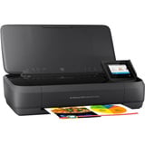 HP OfficeJet 250 Mobiler All-in-One-Drucker, Multifunktionsdrucker schwarz, USB/WLAN, Scan, Kopie
