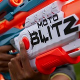Hasbro Nerf Elite 2.0 Motoblitz CS-10, Nerf Gun blaugrau/orange
