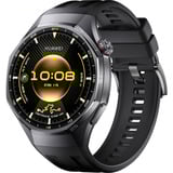 Huawei Watch GT6 Pro (Atum-B29F), Smartwatch schwarz, Titangehäuse, schwarzes Fluorelastomerarmband