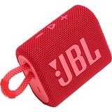 JBL GO 3, Lautsprecher rot, Bluetooth, USB-C