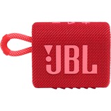 JBL GO 3, Lautsprecher rot, Bluetooth, USB-C