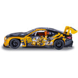Jamara BMW M4 GT3 Diecast, Modellfahrzeug gelb, Maßstab 1:24, inkl. Knopfzellen