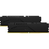 Kingston FURY DIMM 32 GB DDR5-5200 (2x 16 GB) Dual-Kit, Arbeitsspeicher schwarz, KF552C40BBK2-32, FURY Beast, INTEL XMP