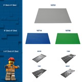 LEGO 10700 Classic Grüne Bauplatte, Konstruktionsspielzeug 