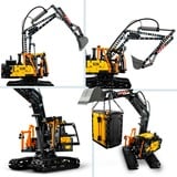 LEGO 42175 Technic Volvo FMX LKW mit EC230 Electric Raupenbagger, Konstruktionsspielzeug 