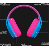 Logitech G435 LIGHTSPEED, Gaming-Headset blau, USB-C, Bluetooth