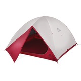 MSR Kuppelzelt Zoic 4 Gray hellgrau/rot, Modell 2021