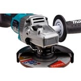 Makita Akku-Winkelschleifer GA008GM201 XGT, 40Volt blau/schwarz, 2x Li-Ion XGT Akku 4,0Ah, MAKPAC Gr.4