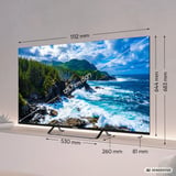 Medion LIFE MD 843701 Google TV, QLED-Fernseher 108 cm (43 Zoll), schwarz, UltraHD/4K, Triple Tuner, Chromecast built-in