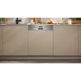 Neff S145HTS04E N50, Spülmaschine edelstahl (gebürstet), 60 cm, Home Connect