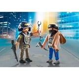 PLAYMOBIL 71505 DuoPack SWAT & Bandit, Konstruktionsspielzeug 