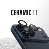 PanzerGlass Hoops Ceramic II, Schutzfolie schwarz, iPhone 17 Pro / 17 Pro Max / 16 Pro / 16 Pro Max