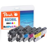 Peach Tinte Spar Pack Plus 321016 kompatibel zu Brother LC-3239XLVALP