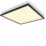 Philips HUE White Ambiance Aurelle Quadratische Panelleuchte, LED-Leuchte schwarz