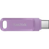 SanDisk Ultra Dual Drive Go USB Type-C 64 GB, USB-Stick lila, USB-A 3.2 Gen 1, USB-C 3.2 Gen 1