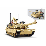 Sluban ModelBricks M1A2 Tusk2S, Konstruktionsspielzeug 