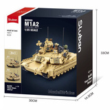 Sluban ModelBricks M1A2 Tusk2S, Konstruktionsspielzeug 