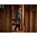 Stanley Organiser FATMAX PRO-STACK , Werkzeugkiste schwarz/transparent