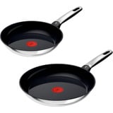  Pfannen-Set Edelstahl Emotion, 2-teilig