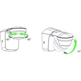 Theben theLuxa S360 WH, Bewegungsmelder schwarz