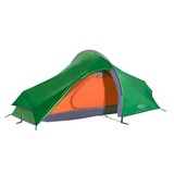 Vango Tunnelzelt Nevis 200 grün/orange, mit Vorraum für Gepäck