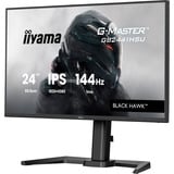 iiyama G-Master GB2441HSU-B1 Black Hawk, Gaming-Monitor 60.5 cm (23.8 Zoll), schwarz, FullHD, IPS, HDMI, DP, Free-Sync, USB-Hub, Höhenverstellung, 144Hz Panel