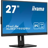 iiyama ProLite XUB2792QSU-B5, LED-Monitor 68.5 cm(27 Zoll), grau, QHD, 75 Hz, HDMI