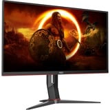 AOC U28G2XU/BK, Gaming-Monitor 71 cm(28 Zoll), schwarz/rot, UltraHD/4K, HDR, IPS, 144Hz Panel
