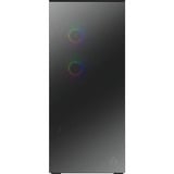 ARCTIC Xtender Mirror Black Design, Tower-Gehäuse schwarz, Tempered Glass x 2 (verspiegelt)