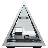 AZZA Pyramid 804L, Bench/Show-Gehäuse grau/schwarz, Tempered Glass