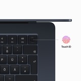 Apple MacBook Air (15") 2023 CTO, Notebook schwarz, M2, 10-Core GPU, macOS, Deutsch, 2 TB SSD