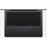 Apple MacBook Pro (14") 2025 CTO, Notebook schwarz, 16 GB, 512 GB (512 GB SSD), M5, MacOS, Englisch International