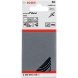Bosch Schleifband X450 Expert for Metal, 13x457mm, K60 3 Stück, für Elektrofeilen