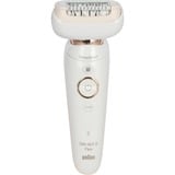 Braun Silk-épil 9 Flex SES 9-006 , Epiliergerät weiß/gold