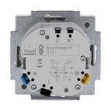 Busch-Jaeger Fehlerstromschutzschalter Unterputzeinsatz 3151 UC-84, Steckdose weiß, Retail