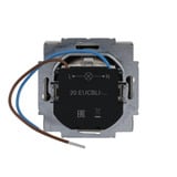 Busch-Jaeger Schutzkontaktsteckdose Einsatz 20 EUCBLI-866 edelstahl, Retail