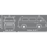 COBI Volkswagen T3 Polizei, Konstruktionsspielzeug Maßstab 1:35