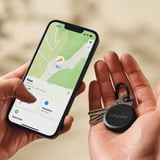 Chipolo LOOP wiederaufladbarer Tracker, Ortungstracker anthrazit