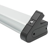 Digitus Office-Steckdosenleiste 4-fach, 2x USB silber/schwarz, 1,5 Meter Kabel, Schalter