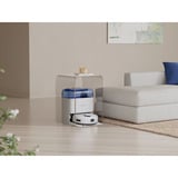 ECOVACS Deebot MINI Blau, Saugroboter weiß/blau, Inklusive Mini-OMNI-Station