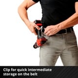 EINHELL Professional Akku-Schlagbohrschrauber TE-CD 18/50 Li-i BL, 18Volt rot/schwarz, 2x Li-Ionen Akku 2,0Ah